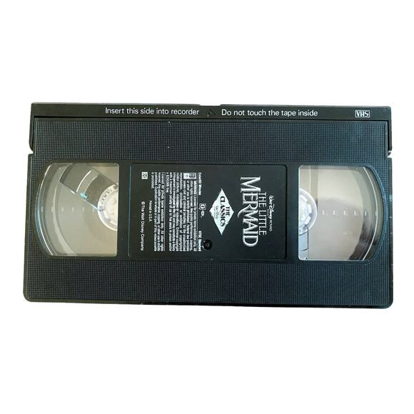 Vintage DISNEY THE LITTLE MERMAID BANNED COVER 1989 VHS The Classics - Picture 10 of 12